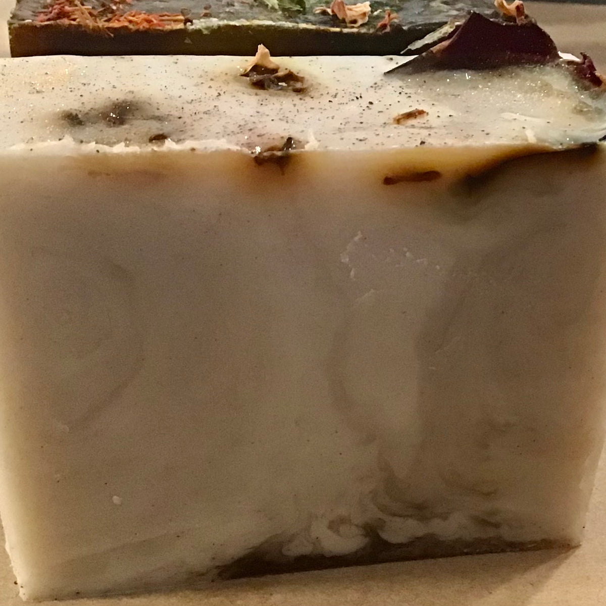 Rose, Handmade Artisan Bar Soap with Pure Rosa Damascena Essential Oil, Surfactant-free, Single Bar