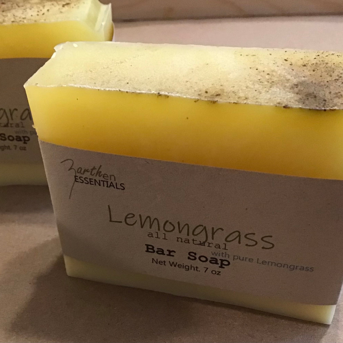 Lemongrass, Handmade Artisan Bar Soap, Surfactant-free, Single Bar