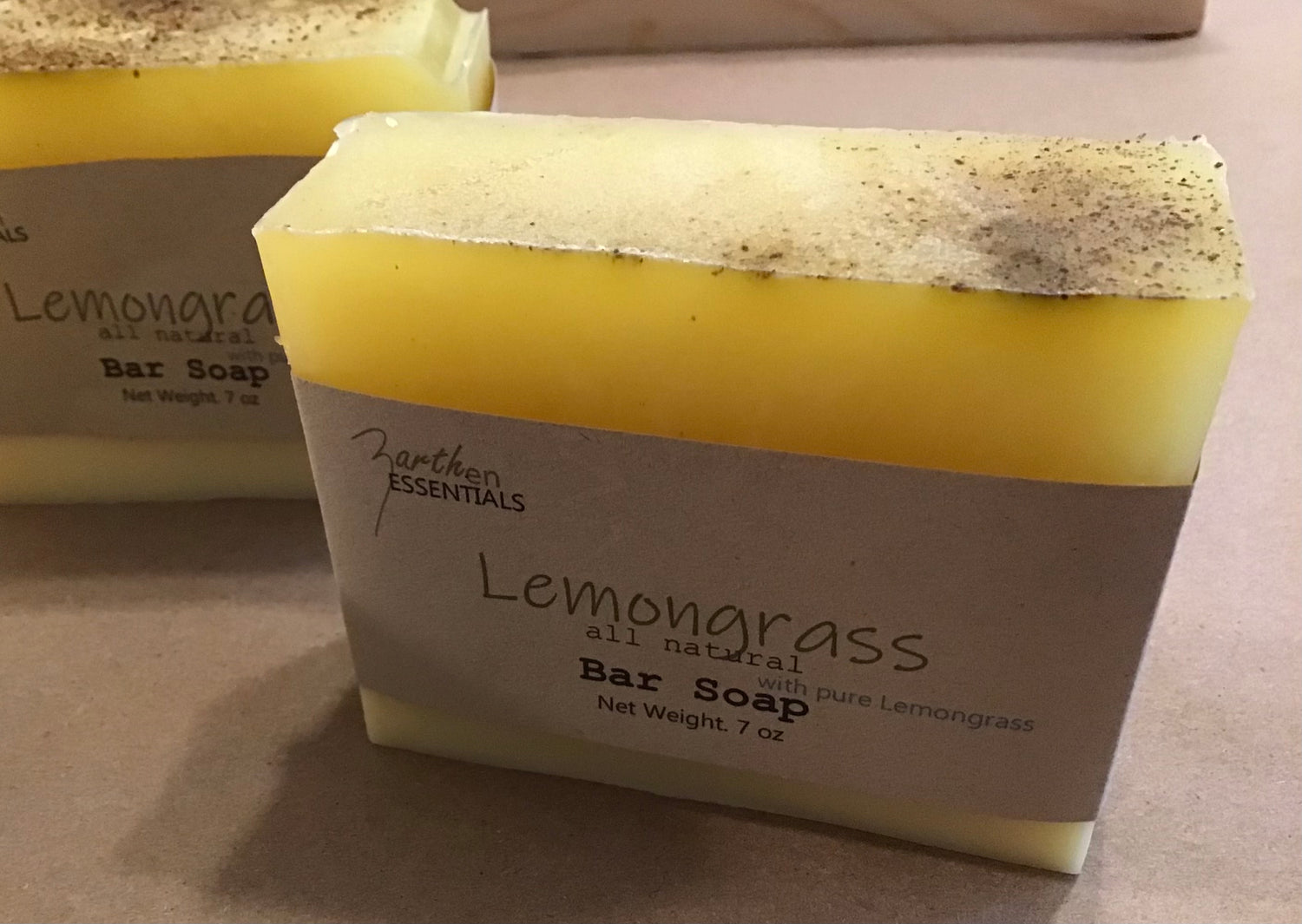 Lemongrass, Handmade Artisan Bar Soap, Surfactant-free, Single Bar
