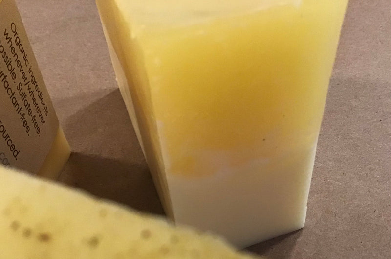 Lemongrass, Handmade Artisan Bar Soap, Surfactant-free, Single Bar