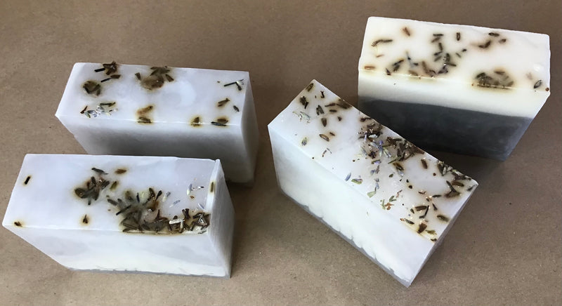 Lavender, Handmade Artisan Bar Soap with Pure Lavender Essential Oil, Surfactant-free, Single Bar