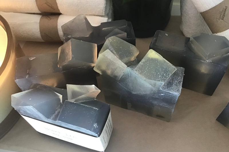 Black Ice, Dual-Scented Artisan Bar Soap, Surfactant-free, Single Bar