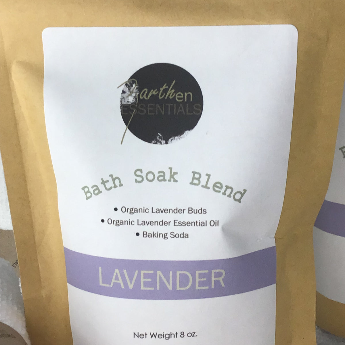 Organic Lavender, Relaxing Bath Soak Blend, 8oz.