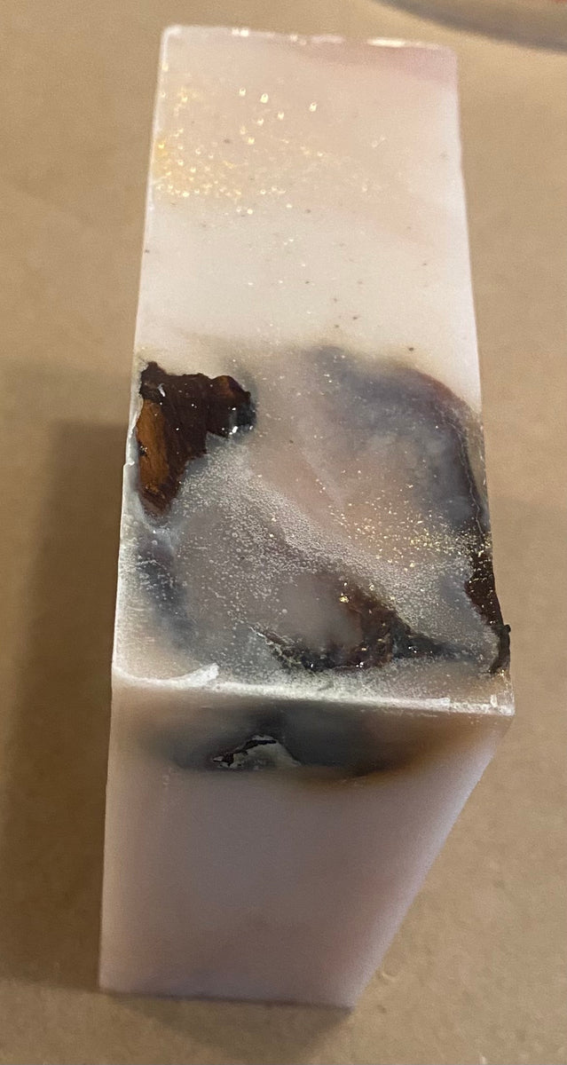 Rose, Handmade Artisan Bar Soap with Pure Rosa Damascena Essential Oil, Surfactant-free, Single Bar